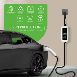 Nueva Estación de Carga Portátil Tipo 2 de 3.5KW CA, Resistente al Agua IP66, Conexión y Uso Inmediatos, Corriente Ajustable Manualmente para Reacondicionamiento/Actualización - Product Image 2