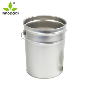 Cubo de pintura de 13 kg, impresión personalizada, anticorrosión y antioxidante, alta calidad, venta directa de fábrica, cubo metálico de 13 L con tapa - Product Image 1