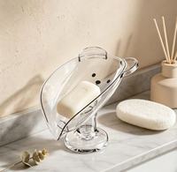 Porte-savon de comptoir sans perçage, porte-savon mural de luxe léger pour la maison, support à savon de salle de bain, étagère de rangement pour salle de bain
