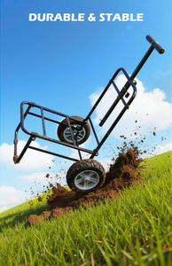 Складная тележка с двумя надувными большими колесами для рыбалки аксессуары - Product Image 6