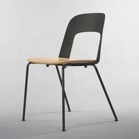 Ensemble table et chaises pour restaurant, cantine, café fast-food - Design moderne, durable et écologique, en métal, pour usage domestique, bar et hôpital