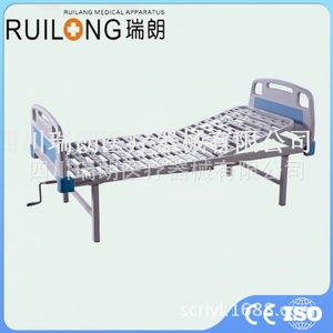 เตียงผู้ป่วยโรงพยาบาลรุ่ยหลง รุ่น RC-004 เตียงสแตนเลสอเนกประสงค์สำหรับการดูแลทางการแพทย์และผู้สูงอายุ - Product Image 2