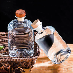 Bouteilles en verre rondes à fond concave de 500 ml, très demandées pour l'exportation, <span class=keywords><strong>prix</strong></span> de la vodka, spiritueux et boissons alcoolisées, whiskies mélangés - Product Image 5