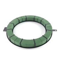 Busa Bunga YiLiang Resin Wreath Floral Foam Sanding Block Floral Foam Ring untuk Dekorasi Karangan Bunga Natal Wisuda Pernikahan Paskah