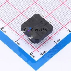 TS-1094S-A135B2-D2 Tactile Switch SMD-4P,12x12mm Switch Single Pole Single Throw Round Button 1.8N Vertical Mount - Product Image 2