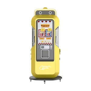 Máy làm bỏng ngô tự động hoàn toàn đa năng, quầy tự phục vụ không người lái cho trung tâm thương mại, điểm tham quan, làm bỏng ngô tức thì, chất liệu kim loại - Product Image 6