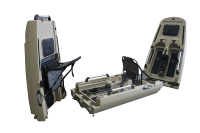 Kayak de pêche modulaire Vicking de nouvelle conception, 4,36 m, 2 places, avec pédales, kayak pliable détachable avec moteur électrique