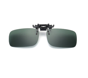 Lunettes de soleil de prescription <span class=keywords><strong>pour</strong></span> conducteurs avec verres PC, protection UV-400, vision nocturne, polarisées jaunes, clips rabattables <span class=keywords><strong>pour</strong></span> la conduite - Product Image 5