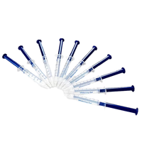 Kit de Blanqueamiento Dental para Uso Doméstico, Eliminador de Manchas, Sin Peróxido, 10 ml, 44%CP, 35%HP, Recargas de Jeringas, Gel HP/CP