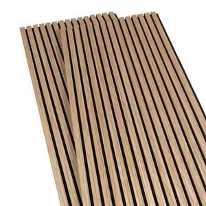 Panneaux acoustiques en bois imperméables <span class=keywords><strong>WYC</strong></span> de pointe, design graphique moderne, panneaux insonorisants pour salon, chambre et hôtel - Product Image 5