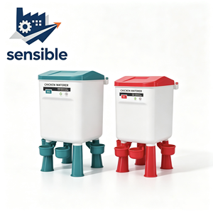 Comedero Automático para Pollos de 8 kg, Equipo de Alimentación y Bebedero para Aves de Corral, Comedero Colgante de Plástico para Pollos - Product Image 5