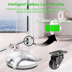 TV portátil inteligente de 32 pulgadas, pantalla móvil táctil capacitiva, pantalla LCD IPS de 1080P, Monitor de TV Android con soporte, altavoz de batería - Product Image 5