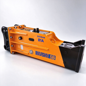 Martillo Hidráulico Tipo Caja SOOSAN SB81A para Excavadoras de 18-26 Toneladas, Nuevo, Equipo de Construcción, 1 Año de Garantía - Product Image 1
