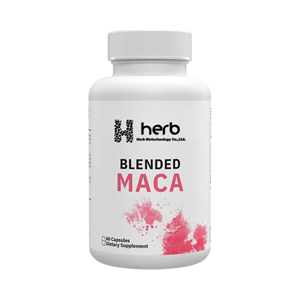 Capsules de Maca Gélatinisées à Marque Blanche ODM/OEM – Mélange de Poudre Jaune, Rouge et Noire – Supplément Biologique et Certifié Végan - Product Image 1