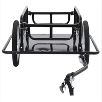 Vente en gros de remorque cargo pliable détachable pour trottinette, bicyclette, camping-car, prix d'usine