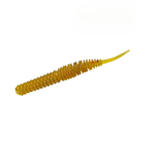 <strong>Black</strong> Plastic Pit Bass Mandarin Fish Lure Needle Tail Soft Worm Bait for Night Fishing <strong>Trolling</strong> and Root Baiting - Product Image 2