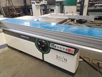 Machine à découper le bois de 3200 mm, scie à panneaux MDF de précision, scie à table coulissante utilisée pour le travail du bois