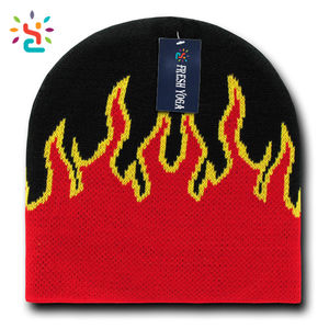 Long chapeau d'hiver personnalisé pour femmes Skully <span class=keywords><strong>laine</strong></span> mérinos Slouchy Warm Beanie Knit Skull Fleece Ski Cap - Product Image 2