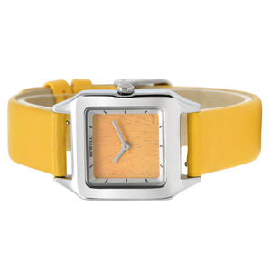 BEWELL นาฬิกาข้อมือเสน่ห์ฉบับจํากัดรุ่นล่าสุดพร้อมสายหนังมังสวิรัติทรงสี่เหลี่ยมพร้อมการเคลื่อนไหวของญี่ปุ่น - Product Image 4