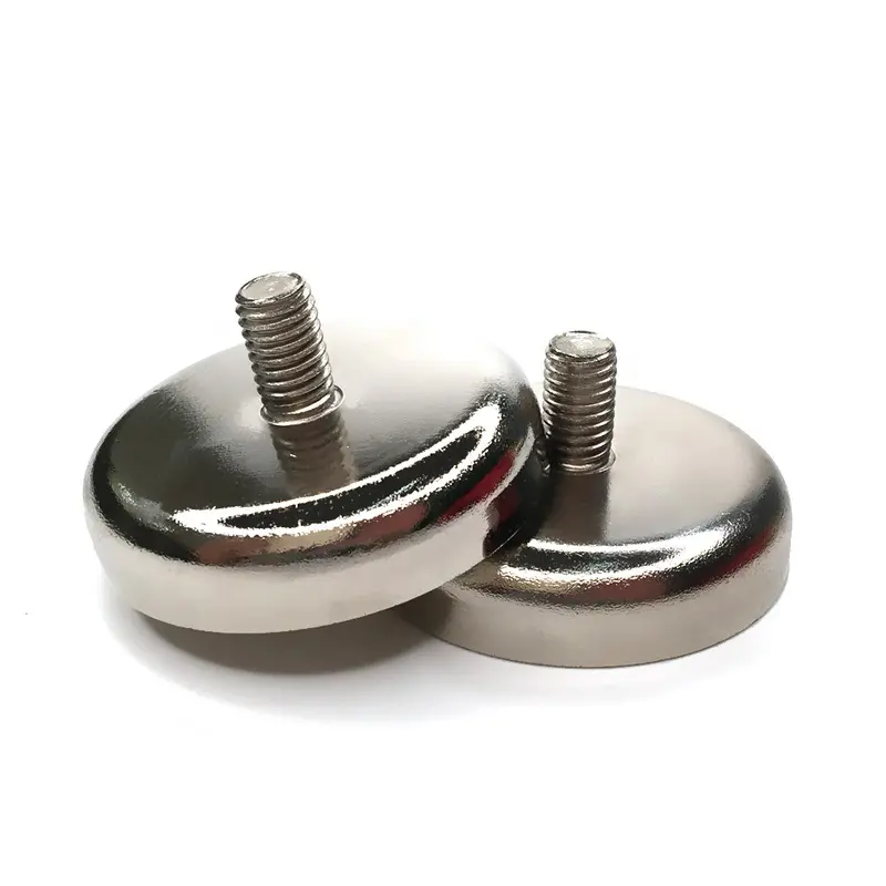 Strong Thread-Male Mounting Magnets External Threaded Stud Cup NdFeB Pot Magnet