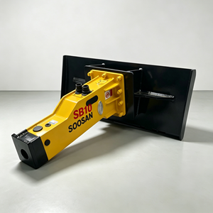 หัวเจาะไฮดรอลิกแบบกล่อง SOOSAN SB10 สำหรับรถตักล้อยางขนาด 0.8-2.5 ตัน รถขุด และรถบ็อบแคท - Product Image 1