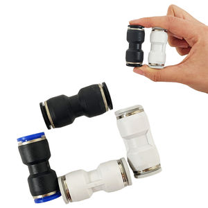 Conexiones Neumáticas de Servicio Pesado, Codo Recto, PU PE PV PY, 4/6/10/12/14/16mm para Líneas de Producción Automatizadas -001 - Product Image 1