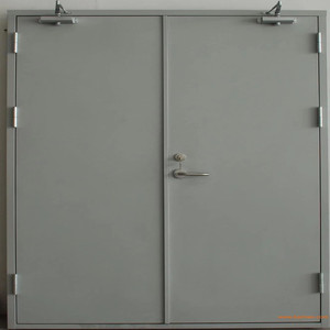 <span class=keywords><strong>Porte</strong></span> en acier ignifugée, <span class=keywords><strong>porte</strong></span> de sortie d'urgence résistante au feu sur mesure pour bâtiments commerciaux et résidentiels - Product Image 6