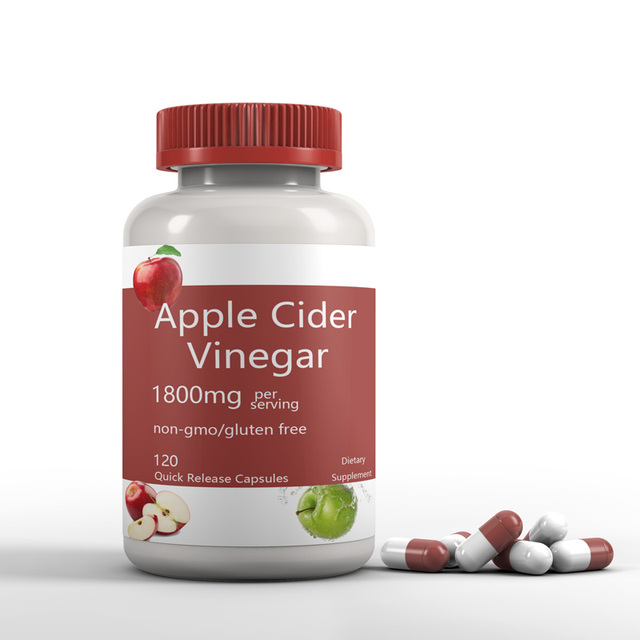 Hot Selling High Quality Apple Cider Vinegar Capsules Private Label Organic Keto Apple Cider Vinegar Capsules