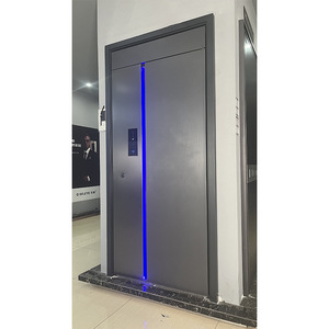<span class=keywords><strong>Porte</strong></span> <span class=keywords><strong>d</strong></span>'<span class=keywords><strong>entrée</strong></span> intelligente moderne en acier, ouverture automatique, haute sécurité antivol pour villa, grand écran, intérieur facile, directement de l'usine <span class=keywords><strong>haut</strong></span> de gamme - Product Image 1