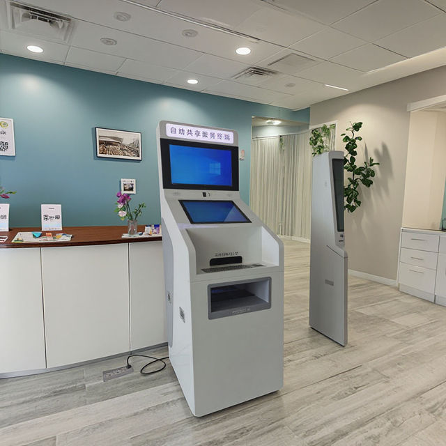 A4 Printing & Scanning Kiosk - 10-Point Capacitive Touch & Cash/Coin Payment
