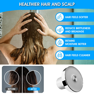 15 giai đoạn tắm lọc nước đầu clo và florua loại bỏ Máy lọc nước di động lọc đầu phòng tắm vòi hoa sen lọc - Product Image 2