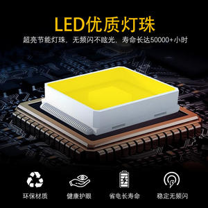 Lampe de travail LED anti-intempéries et anti-explosion Wangjiatai en métal pour machines-outils CNC, tours et entrepôts de fabrication - Product Image 3