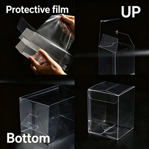 Caja de Embalaje Personalizada para Ropa Interior, Contenedor de Plástico Plegable Rectangular Ligero, Diseño de Impresión Offset - Product Image 5