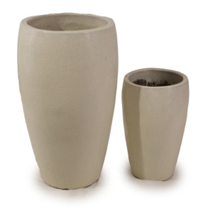 Maceta de Cerámica Moderna de Lujo Ecológica con Esmalte Inspirado en Mármol, Drenaje Transpirable, Macetero de Piso - Product Image 1