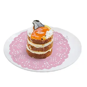 Cake Tools for Fired Fish Chips Custom Size Lace Paper Doily Food Placemats Cake Mats paper doily crafts