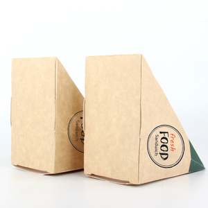 Tùy chỉnh phân hủy sinh học bánh sandwich bánh ngọt bảng trắng bao bì thực phẩm thùng carton với cửa sổ trong suốt - Product Image 6