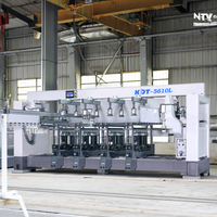 Perceuse à plusieurs rangées automatique servo CNC KDT efficace et précise alésage du bois efficacité supérieure pour la réception des matériaux