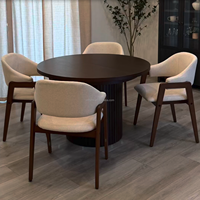 Table transformable - Meilleure table à manger extensible fabriquée en bois massif de qualité supérieure avec bancs et buffet