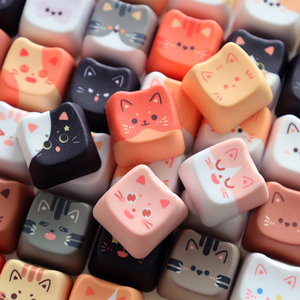 Claviers en forme de chat XDA/M-OA/<span class=keywords><strong>DSA</strong></span>/MAO/Tête d'ours, en PBT, par sublimation, porte-clés multifonctionnel, jouet anti-stress pour adultes - Product Image 2