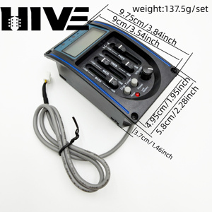 HIVE批发高灵敏度LC-4 4频段EQ均衡器电箱民谣吉他原声吉他拾音器配件 - Product Image 2