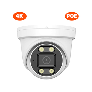 <span class=keywords><strong>Camera</strong></span> IP Dome ngoài trời <span class=keywords><strong>POE</strong></span> 4K 8MP Full Color HD, âm thanh hai chiều, IR-CUT, H264/H265, tầm nhìn ban đêm, chống nước IP66, <span class=keywords><strong>camera</strong></span> CCTV - Product Image 1