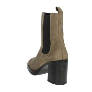 Women's Ankle Boots Heel 2320055 Leather Suede <b>Block</b> Heel - Product Image 2
