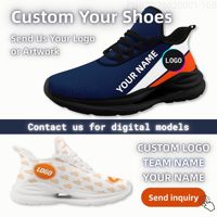 Chaussures de course respirantes pour hommes OEM avec personnalisation du nom, baskets personnalisées avec logo pour projets de marque |   FN079-26020001-16