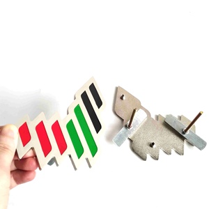 Nhà Máy Chứng Khoán Giá <span class=keywords><strong>Uae</strong></span> U.A.E Mới Thương Hiệu Quốc Gia Logo Bản Đồ Hình Cờ Màu Và Rỗng Xe Phía Trước Nướng Biểu Tượng Với Ốc Vít - Product Image 5