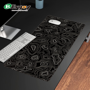 Zwart Waterbestendige Grote Gaming Muismat Met Op Maat Gemaakte Gamer Bureaumat Voor Muis-En Toetsenbordcomputeraccessoires - Product Image 2