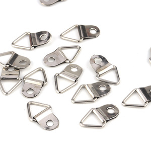 Triangular <b>Picture</b> <b>Frame</b> Hooks Metal Gold Silver <b>Black</b> Single Hook 3-5kg Load Capacity For Cross Stitch Mounting Hardware - Product Image 3