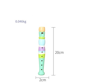 Flauta de Madera de 6 Orificios para Niños, Instrumento Musical de Juguete para Principiantes, Flauta para la Iniciación Musical - Product Image 6