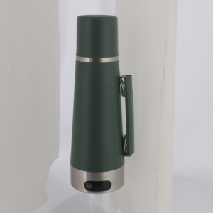 Novedad 2025 SHUANGLI Termo Eléctrico de Acero Inoxidable con Doble Pared de 1200 ml, Éxito de Ventas al Por Mayor con Logotipo Grabado Personalizado - Product Image 1