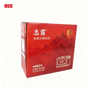 <span class=keywords><strong>Batterie</strong></span> automobile 46B24L 12V 45Ah, <span class=keywords><strong>batterie</strong></span> au plomb acide sèche, 350A CCA pour véhicule de petite cylindrée - Product Image 5