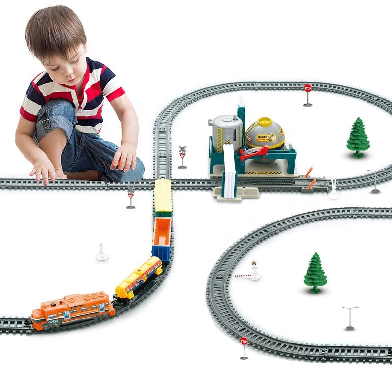 Hot Sale Battery Operated Toy Trains for Kids Fun Learning